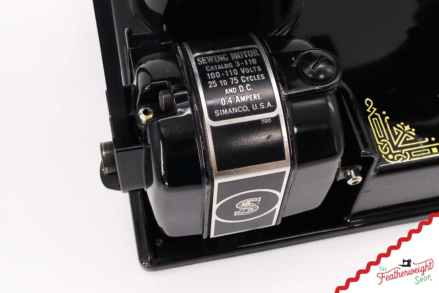 Singer Featherweight 221 Sewing Machine, 1935 AD887***