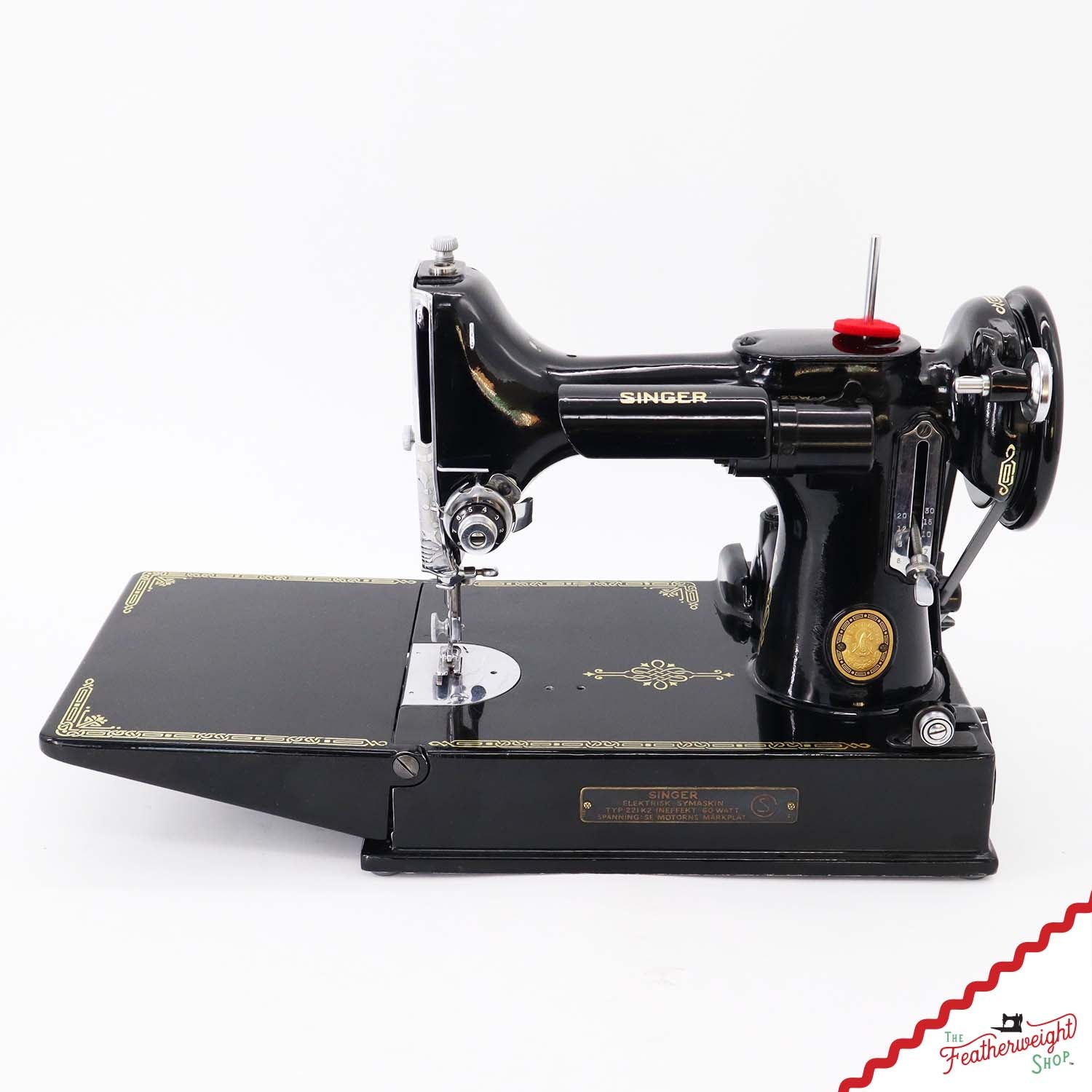 Singer Featherweight Swedish 221K Sewing Machine, EG70689*