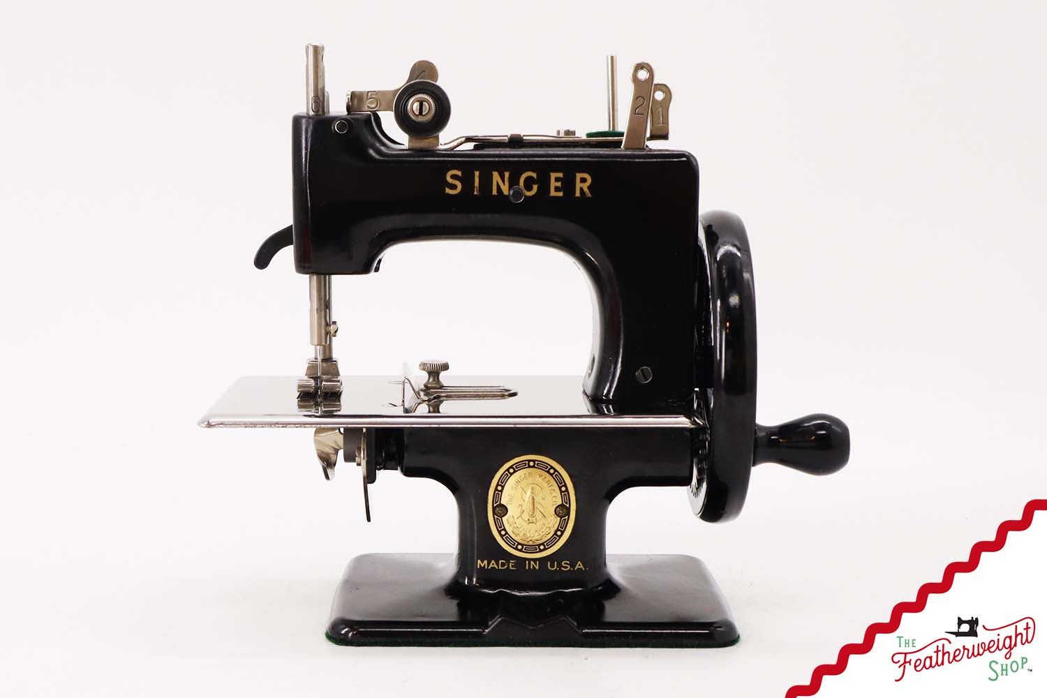 Singer Sewhandy Model 20-10, Black - Made in U.S.A. Decal - October 2025, Faire