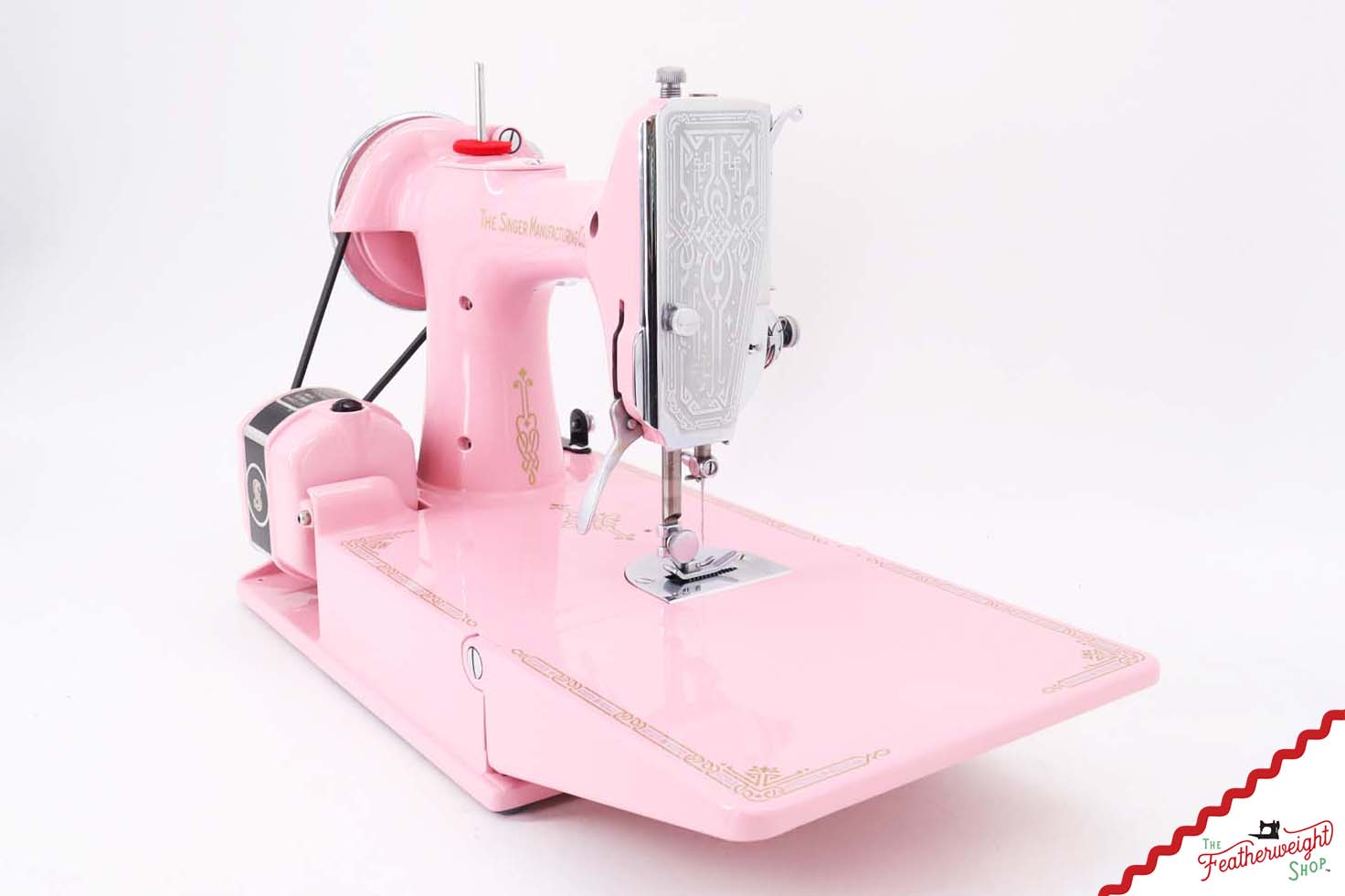 Singer Featherweight 221 AE422*** - Fully Restored in Rosy Posy Pink