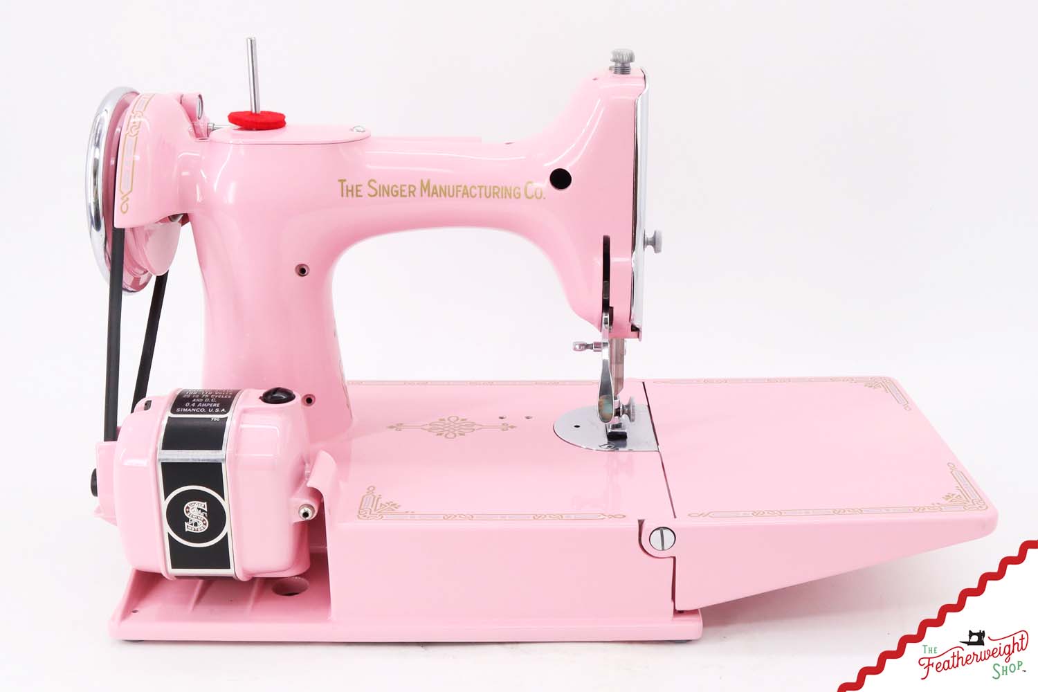 Singer Featherweight 221 AE422*** - Fully Restored in Rosy Posy Pink