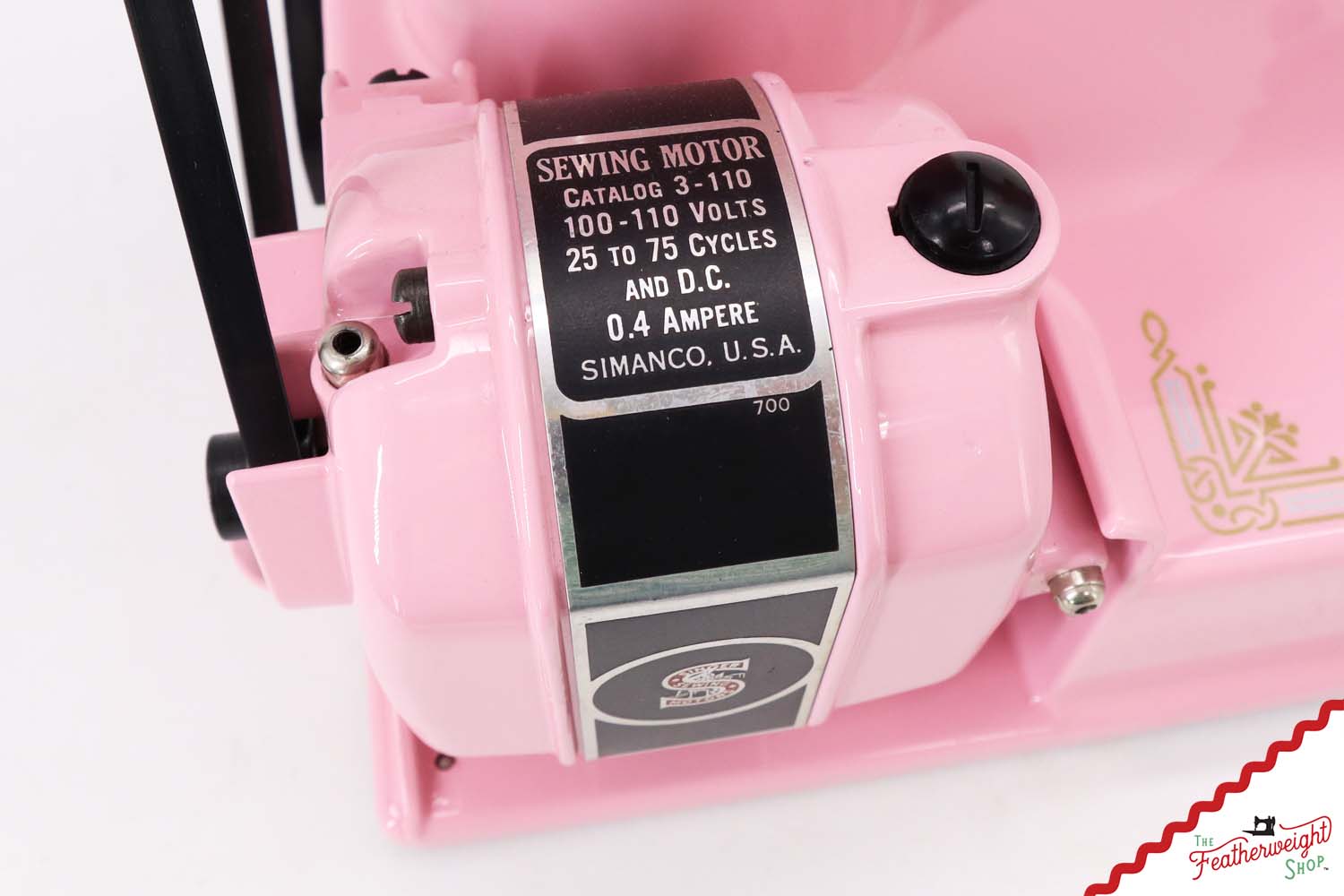 Singer Featherweight 221 AE422*** - Fully Restored in Rosy Posy Pink