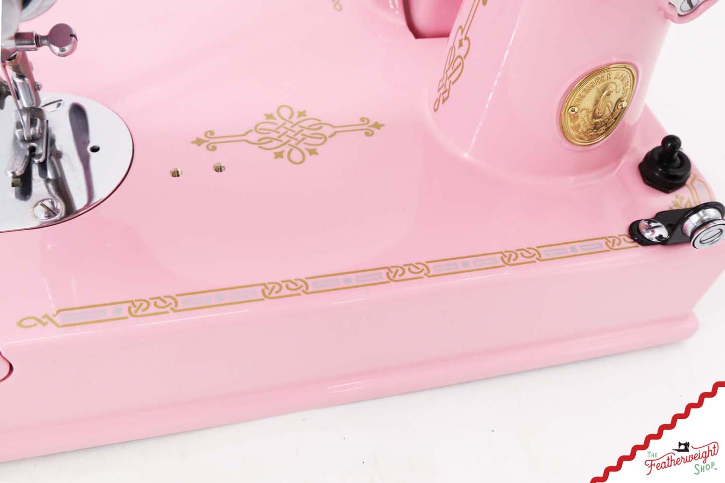 Singer Featherweight 221 AE422*** - Fully Restored in Rosy Posy Pink