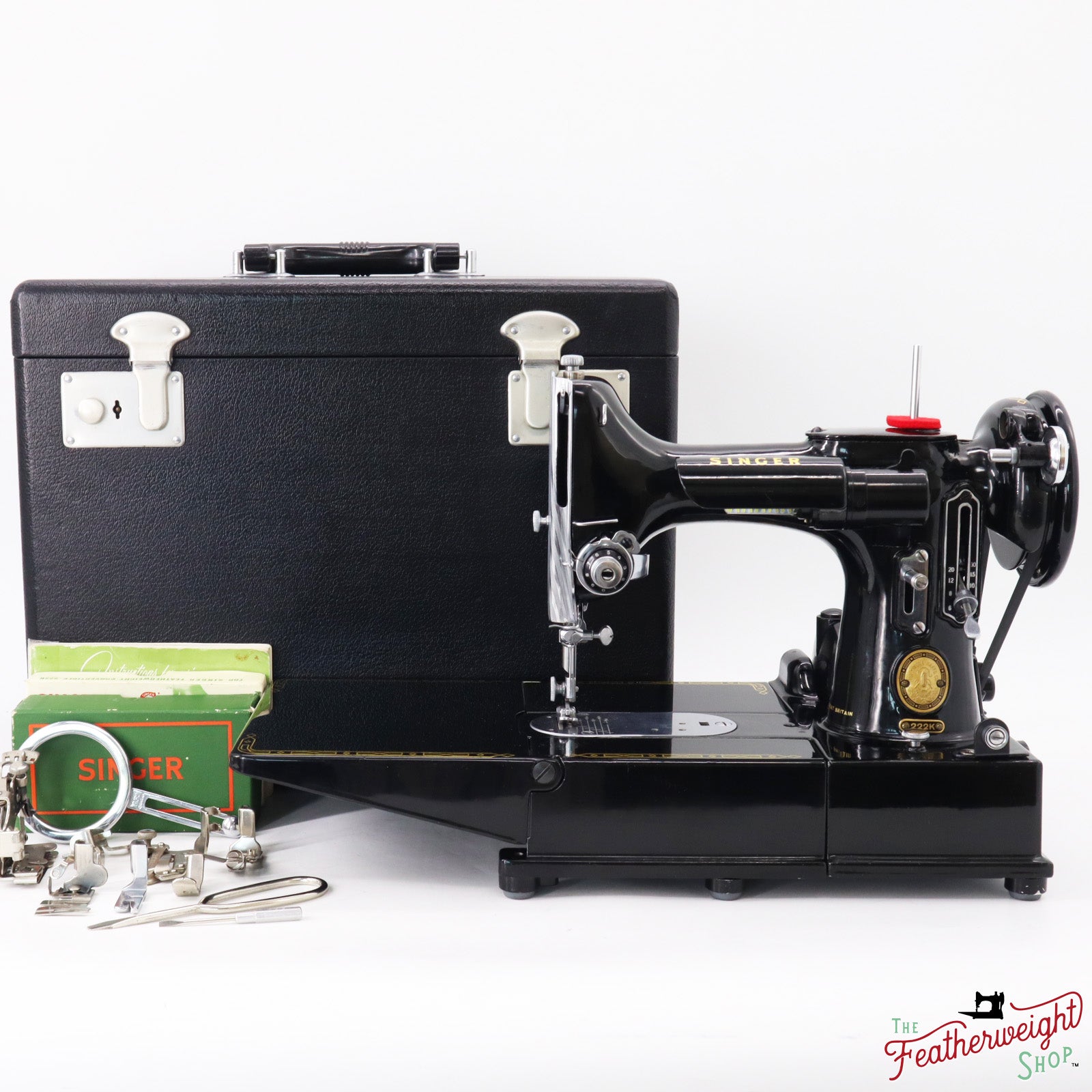 Singer Featherweight 222K Sewing Machine - EJ9163**, 1954