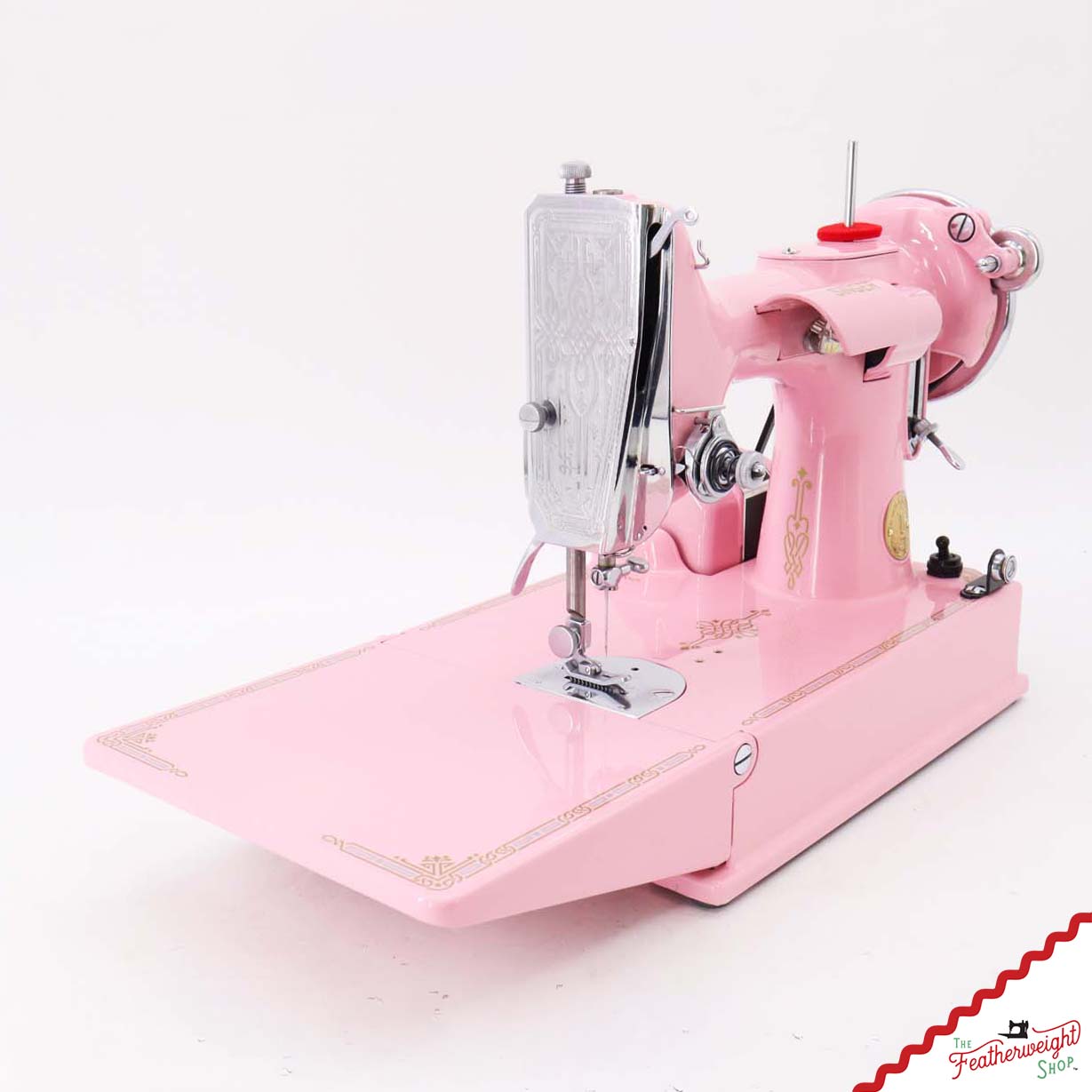 Singer Featherweight 221 AE422*** - Fully Restored in Rosy Posy Pink