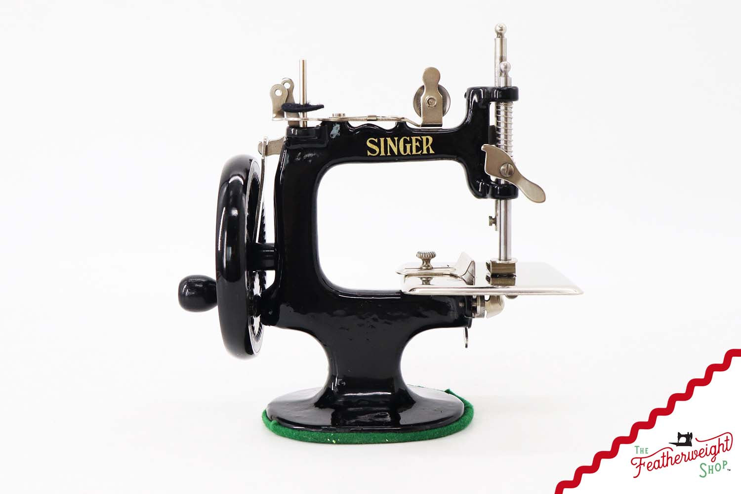 Singer Sewhandy Model 20 - Black - RARE, Complete German Set