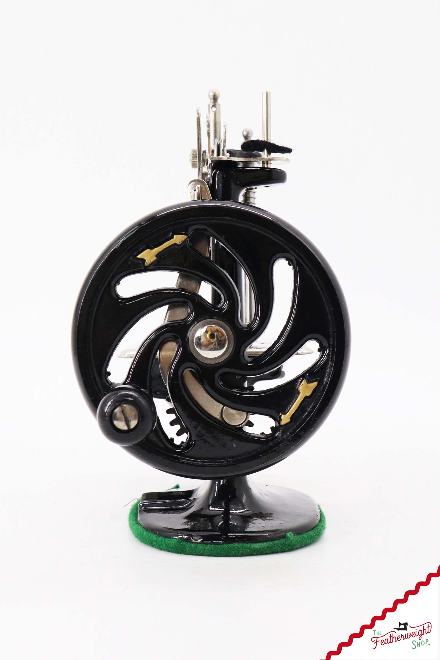 Singer Sewhandy Model 20 - Black - RARE, Complete German Set