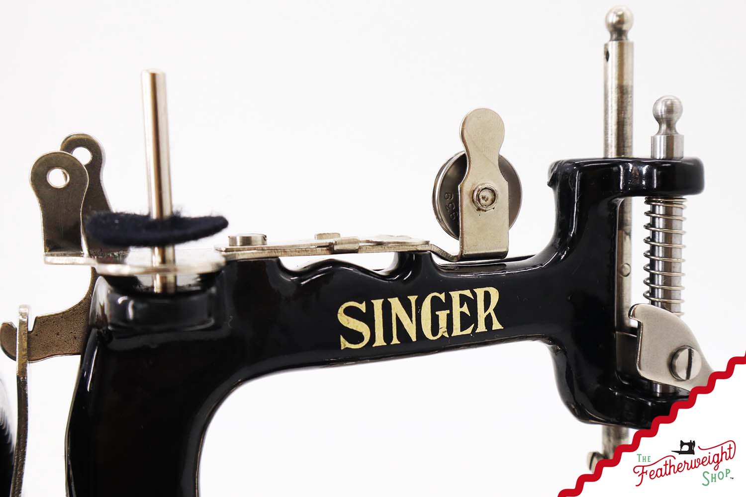 Singer Sewhandy Model 20 - Black - RARE, Complete German Set