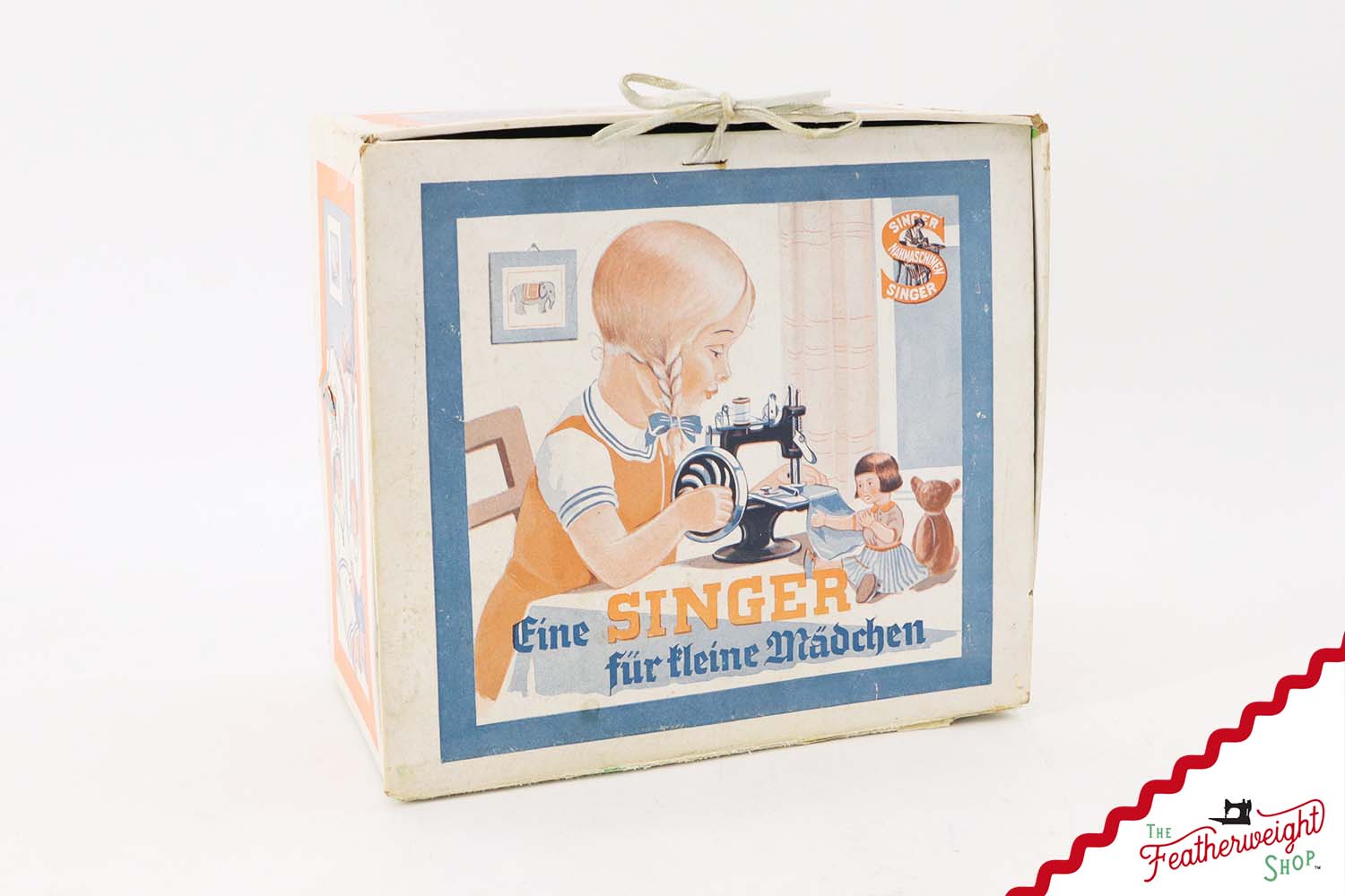 Singer Sewhandy Model 20 - Black - RARE, Complete German Set