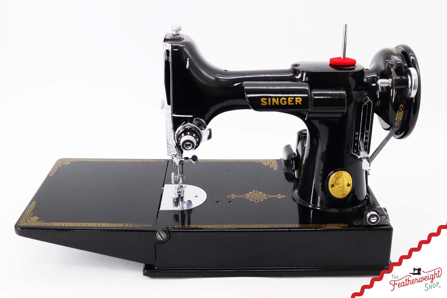 Singer Featherweight 221 Sewing Machine, AG824*** - 1946