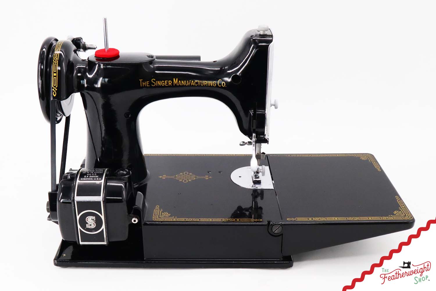 Singer Featherweight 221 Sewing Machine, AG824*** - 1946