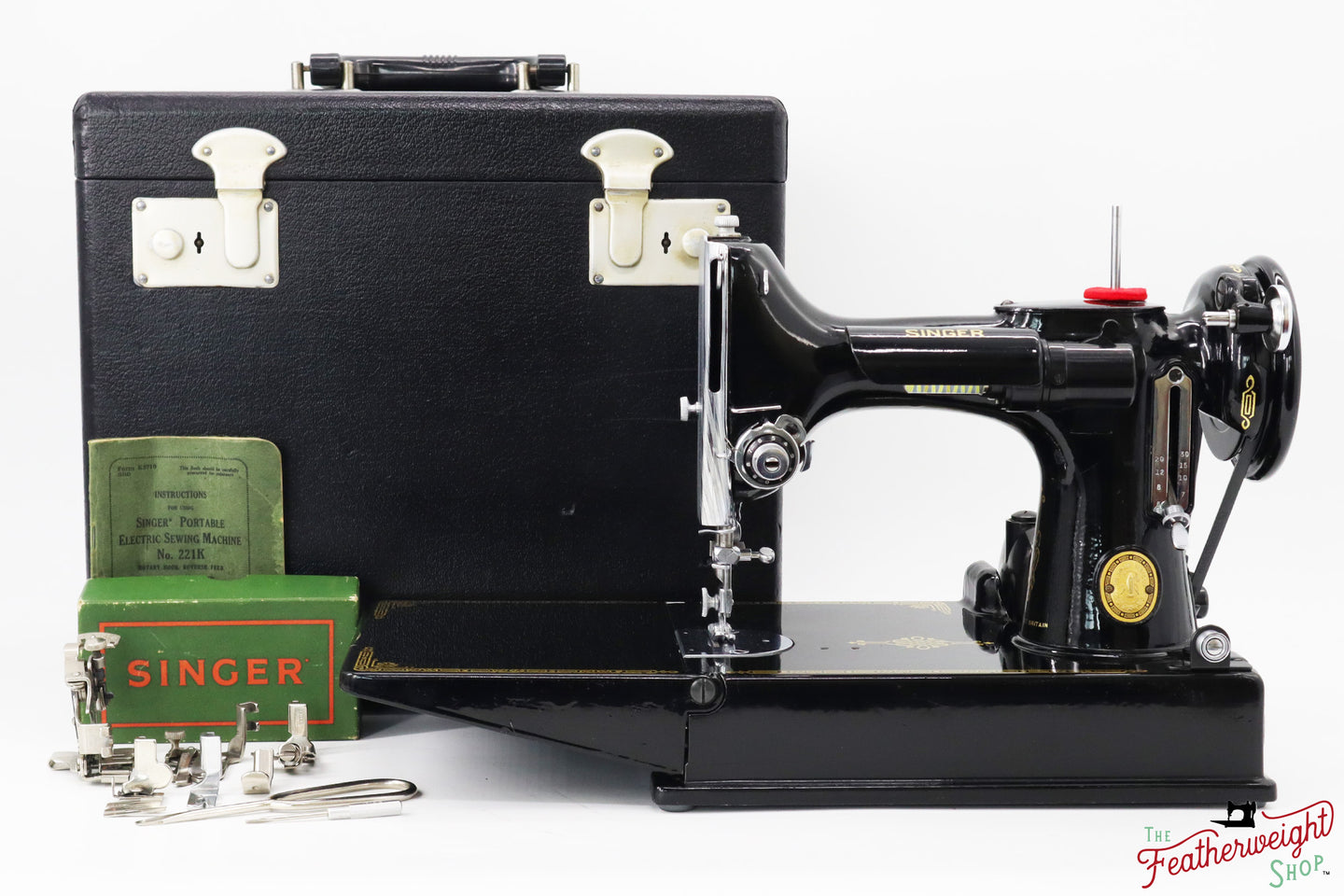 Singer Featherweight 221K Sewing Machine, 1952 - EH243***
