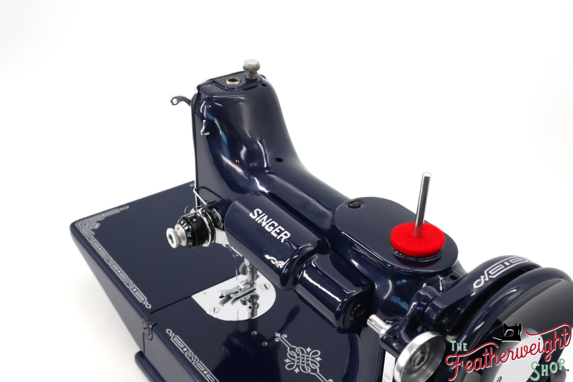 Singer Featherweight 221K - EE574*** - Fully Restored in Navy