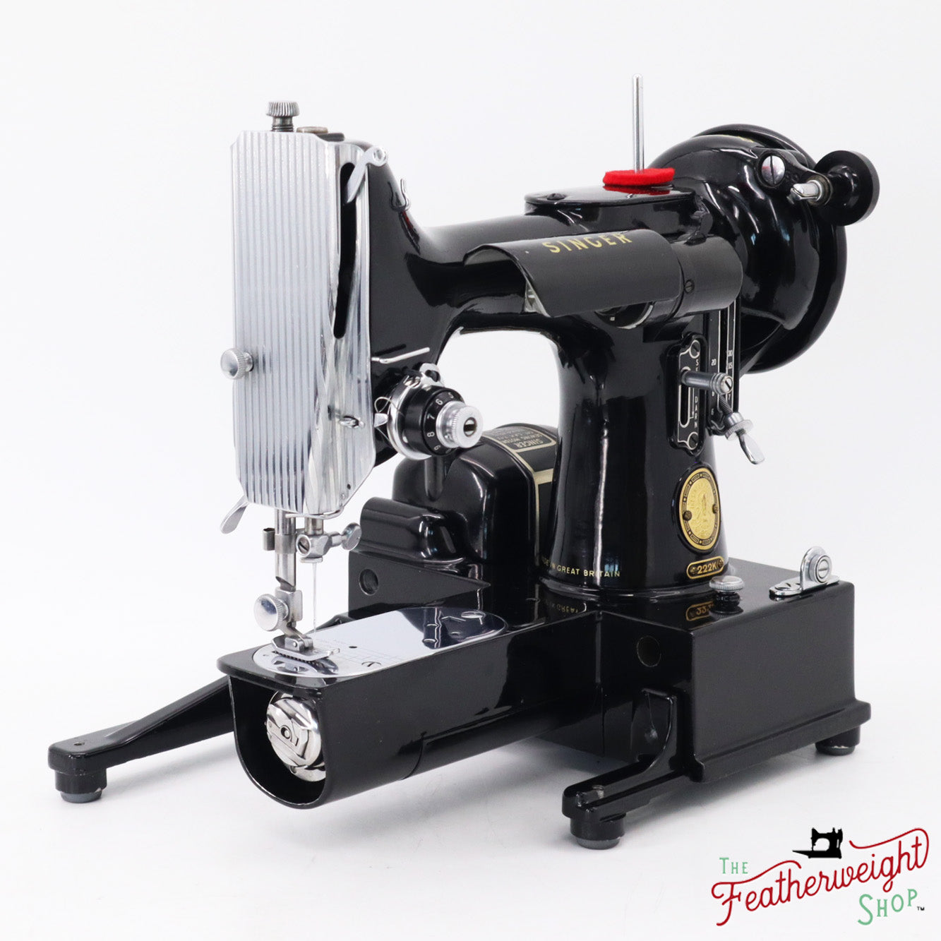 Singer Featherweight 222K Sewing Machine - EM9596**, 1957