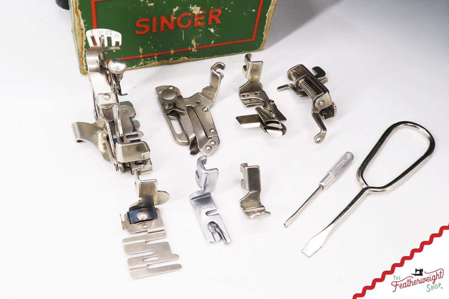 Singer Featherweight 222K Sewing Machine - EJ625***, 1954