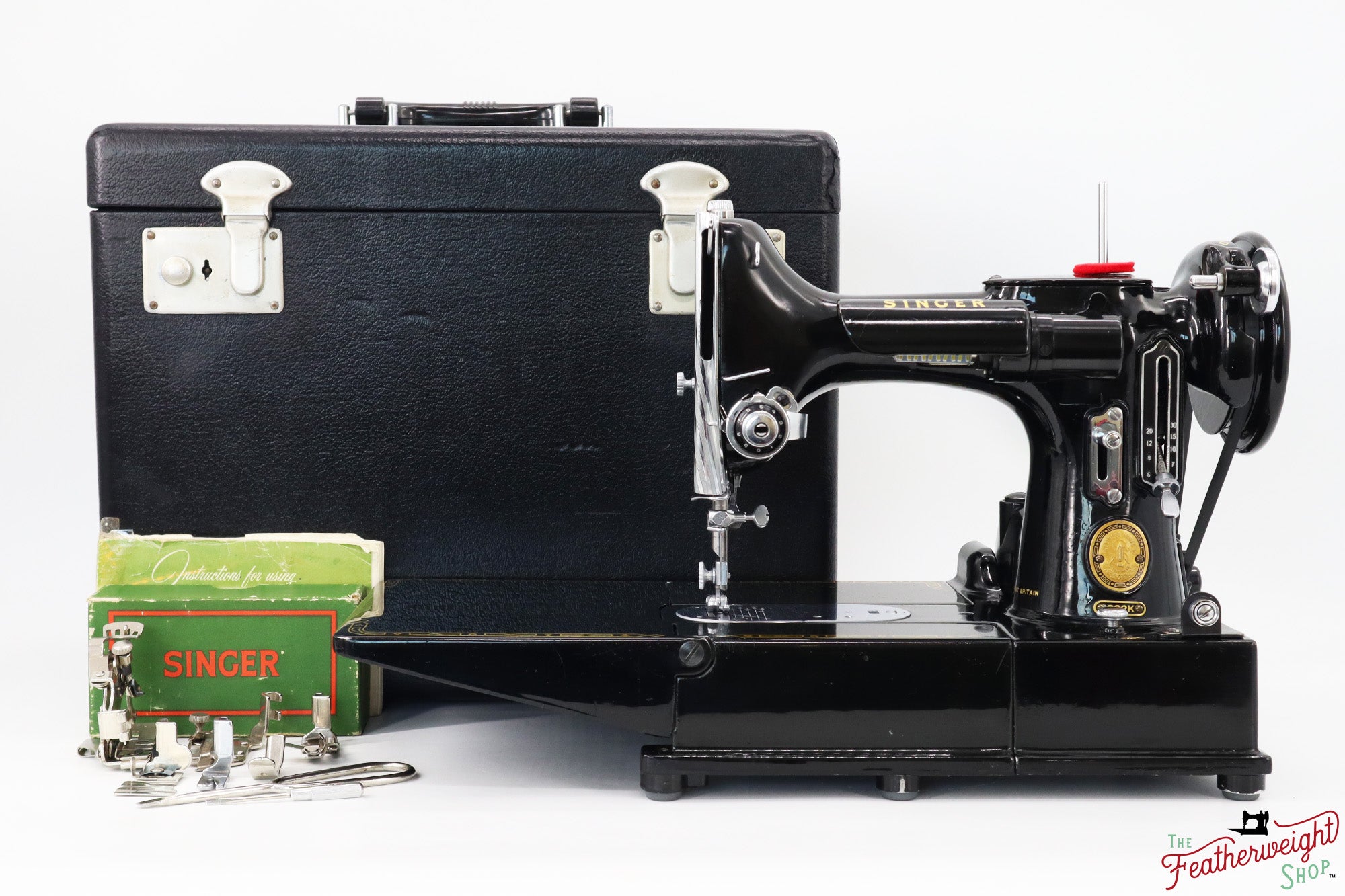 Singer Featherweight 222K Sewing Machine - EK3231**, 1955