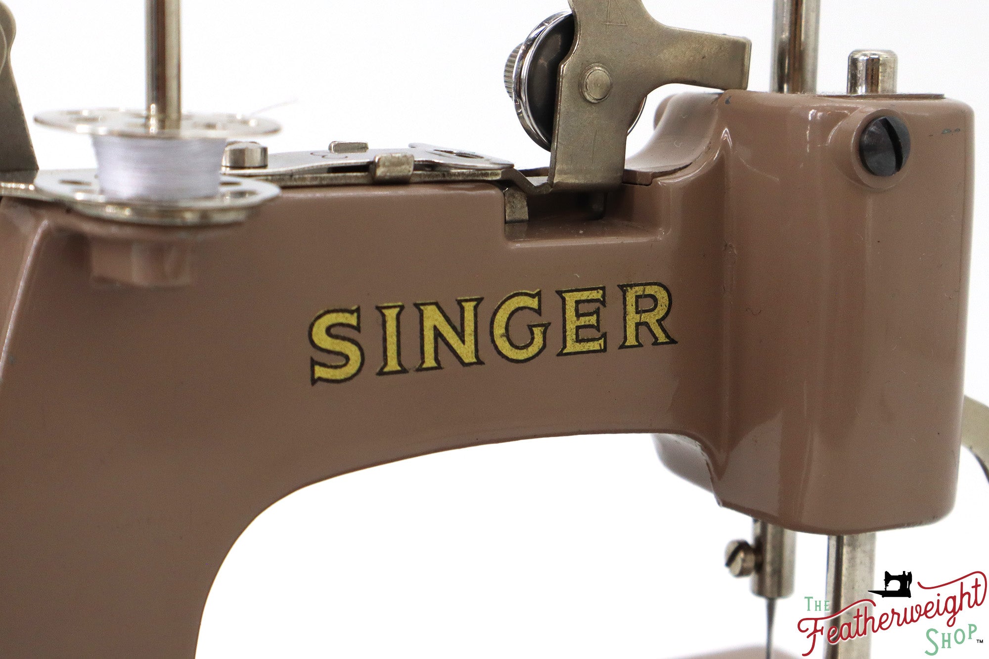 Singer Sewhandy Model 20 - Safari Brown, Complete Set! July 2024