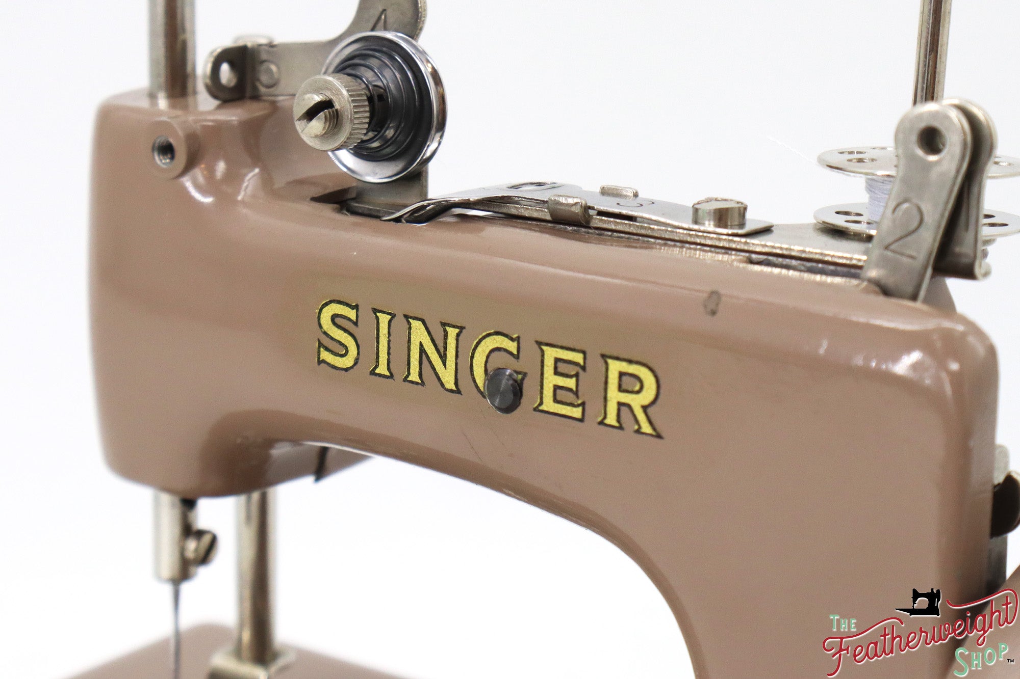 Singer Sewhandy Model 20 - Safari Brown, Complete Set! July 2024