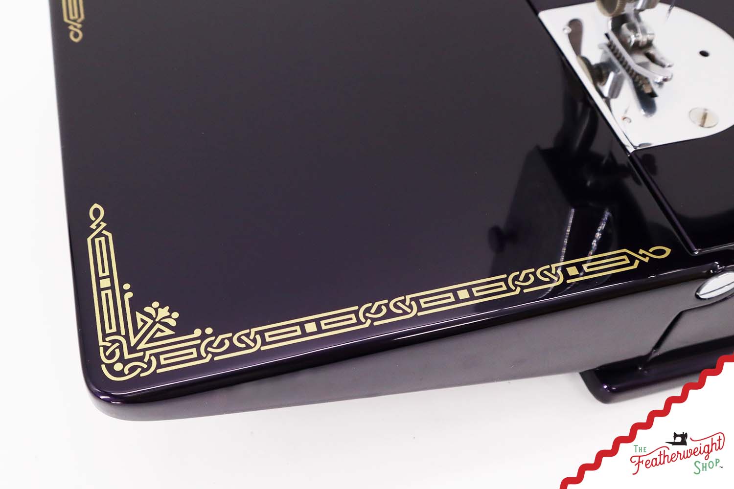 Singer Featherweight 221, AE2147** - Fully Restored in Black Iris