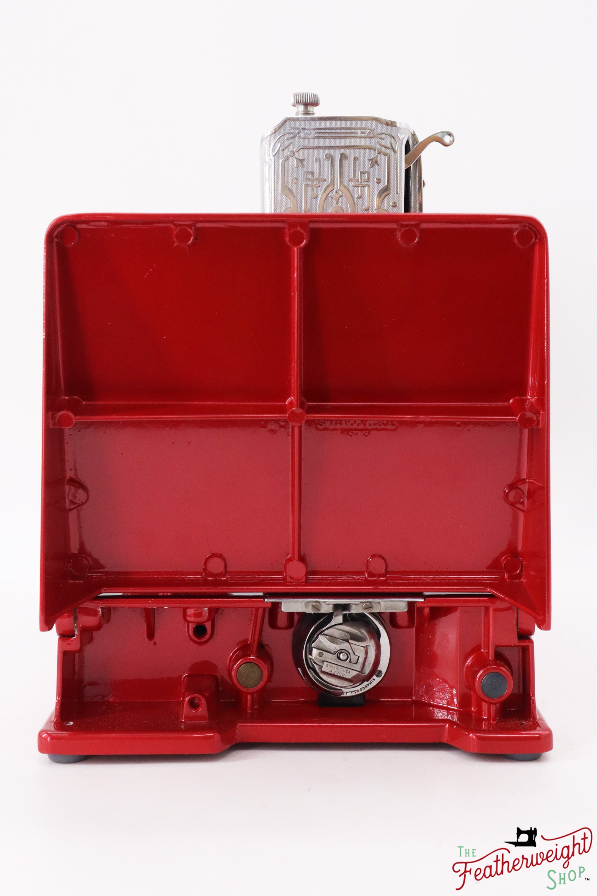 Singer Featherweight 221 AG617*** - Fully Restored in Cany Apple Red