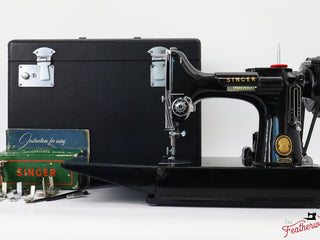 Load image into Gallery viewer, Singer Featherweight 221 Sewing Machine, AM405*** - 1956