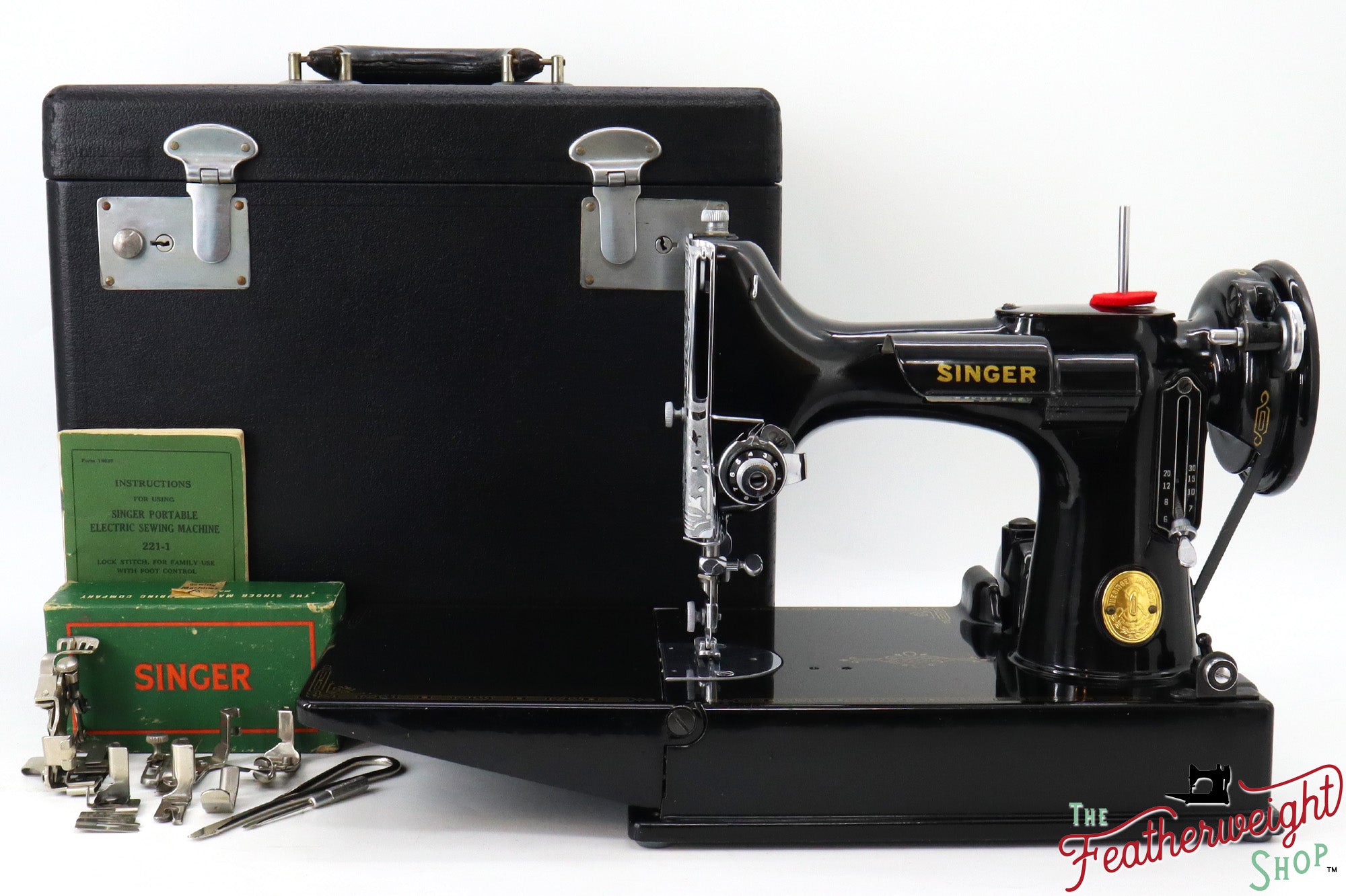 Singer Featherweight 221 Sewing Machine, AG978*** - 1947