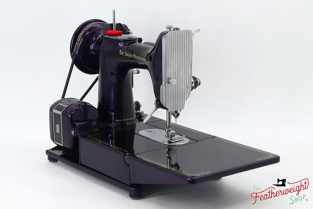 Singer Featherweight 222K - EJ9170** - Fully Restored in Black Iris