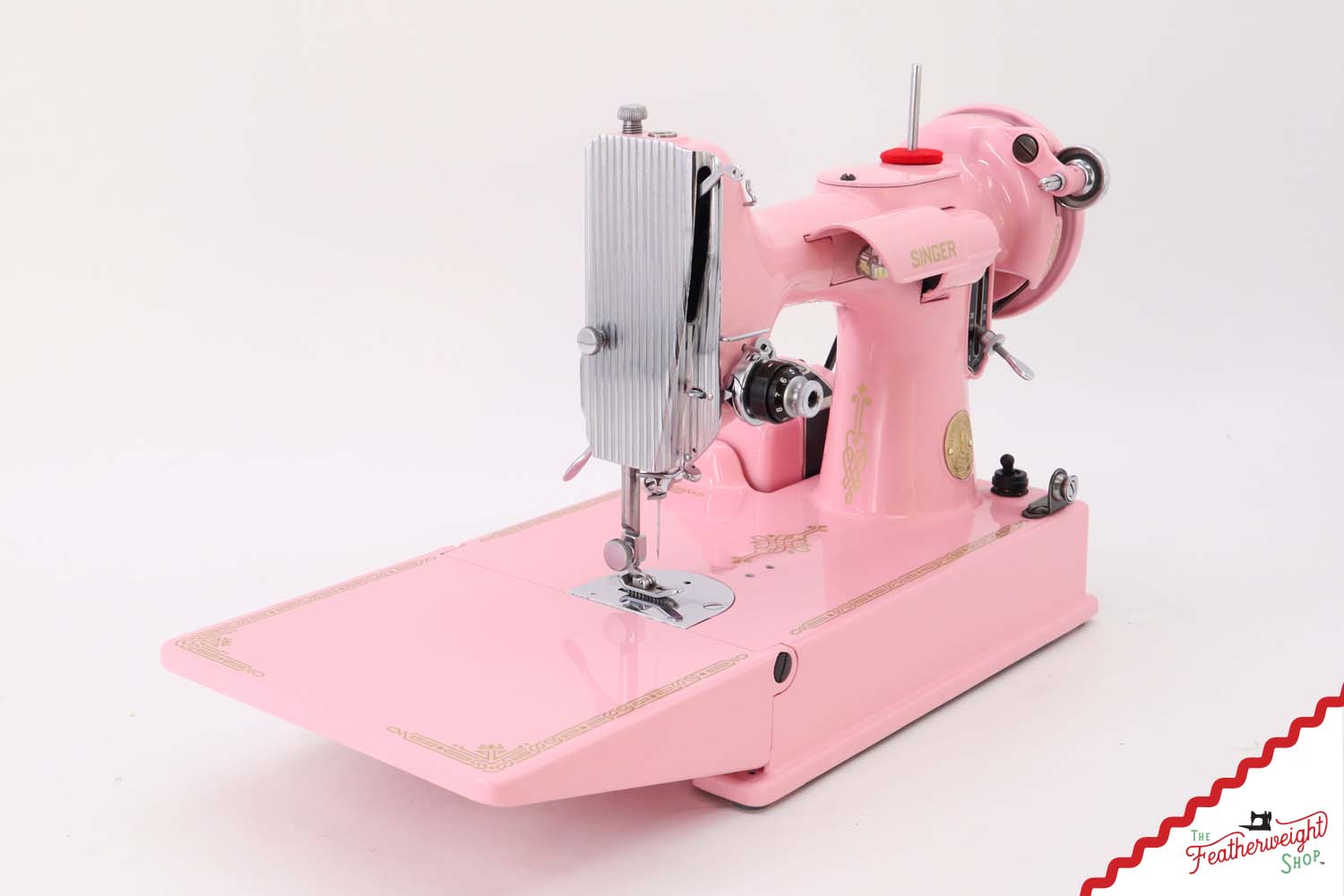 Singer Featherweight 221 AH577*** - Fully Restored in Rosy Posy Pink