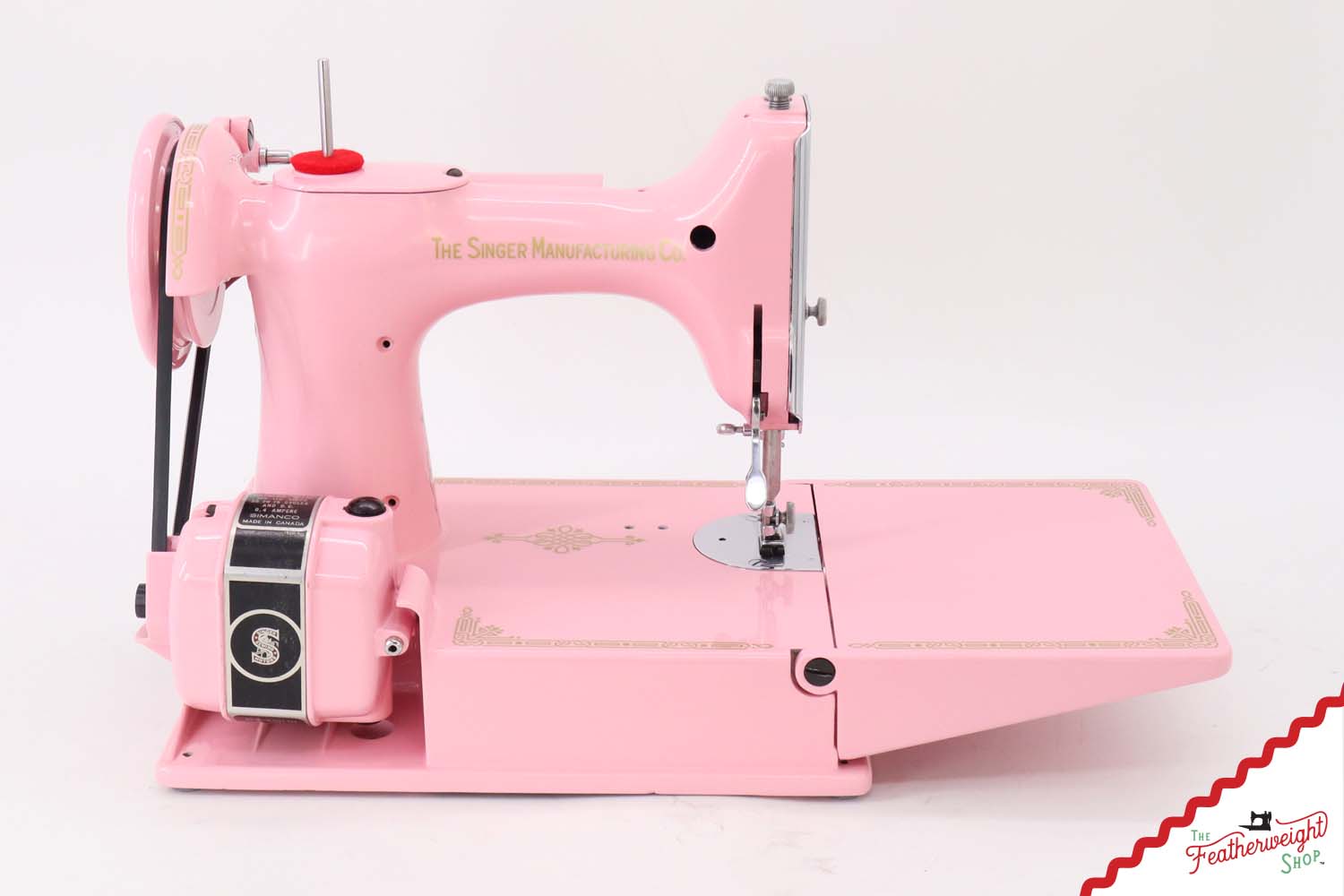 Singer Featherweight 221 AH577*** - Fully Restored in Rosy Posy Pink