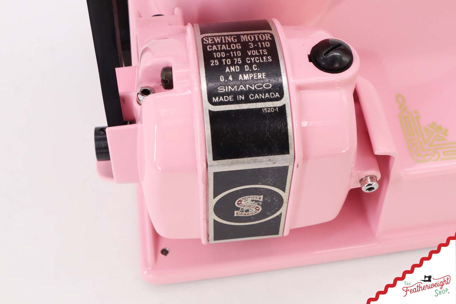 Singer Featherweight 221 AH577*** - Fully Restored in Rosy Posy Pink
