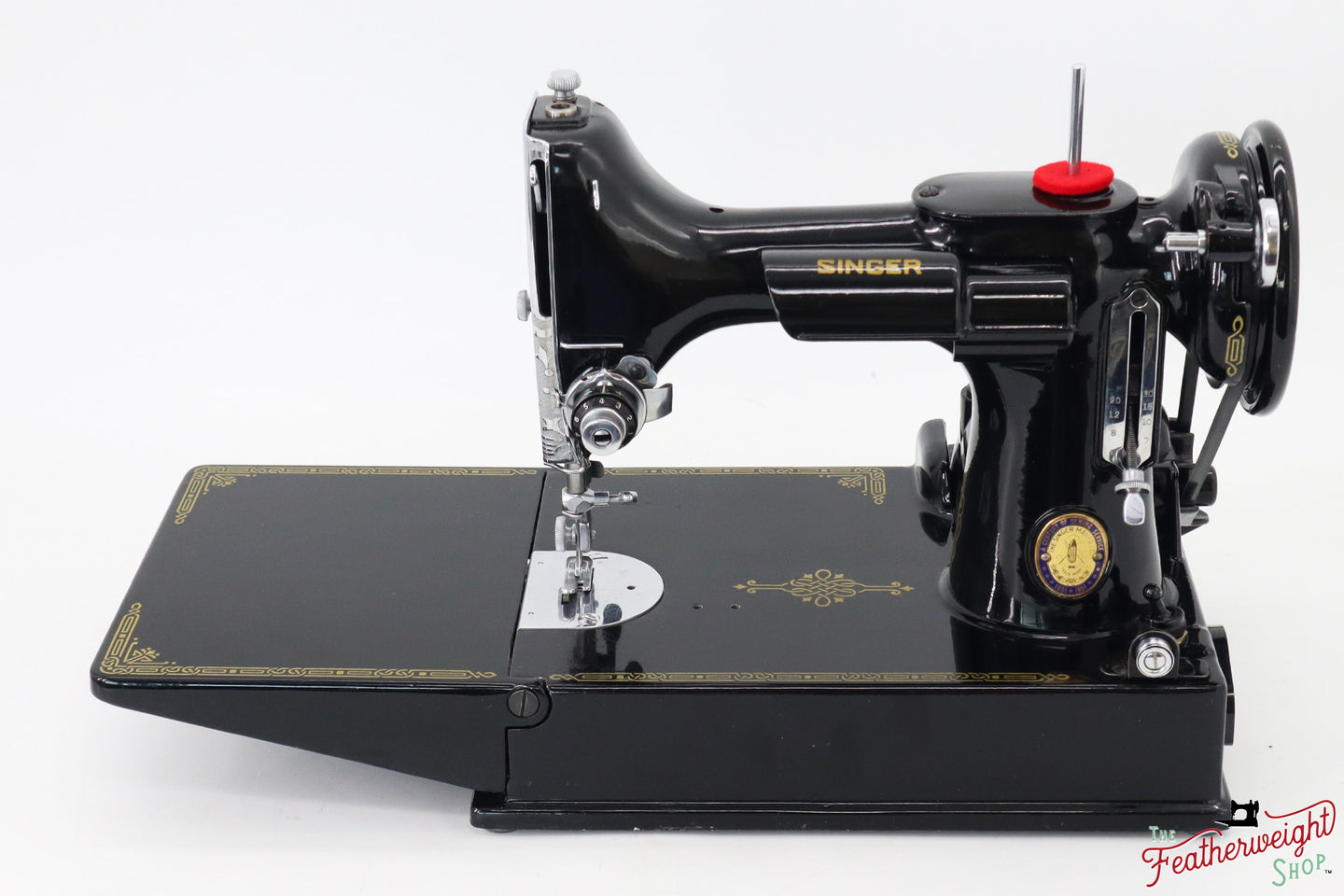 Singer Featherweight 221K Sewing Machine, Centennial EF6917** image pic