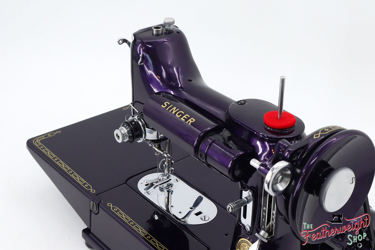 Singer Featherweight 222K - EJ9170** - Fully Restored in Black Iris