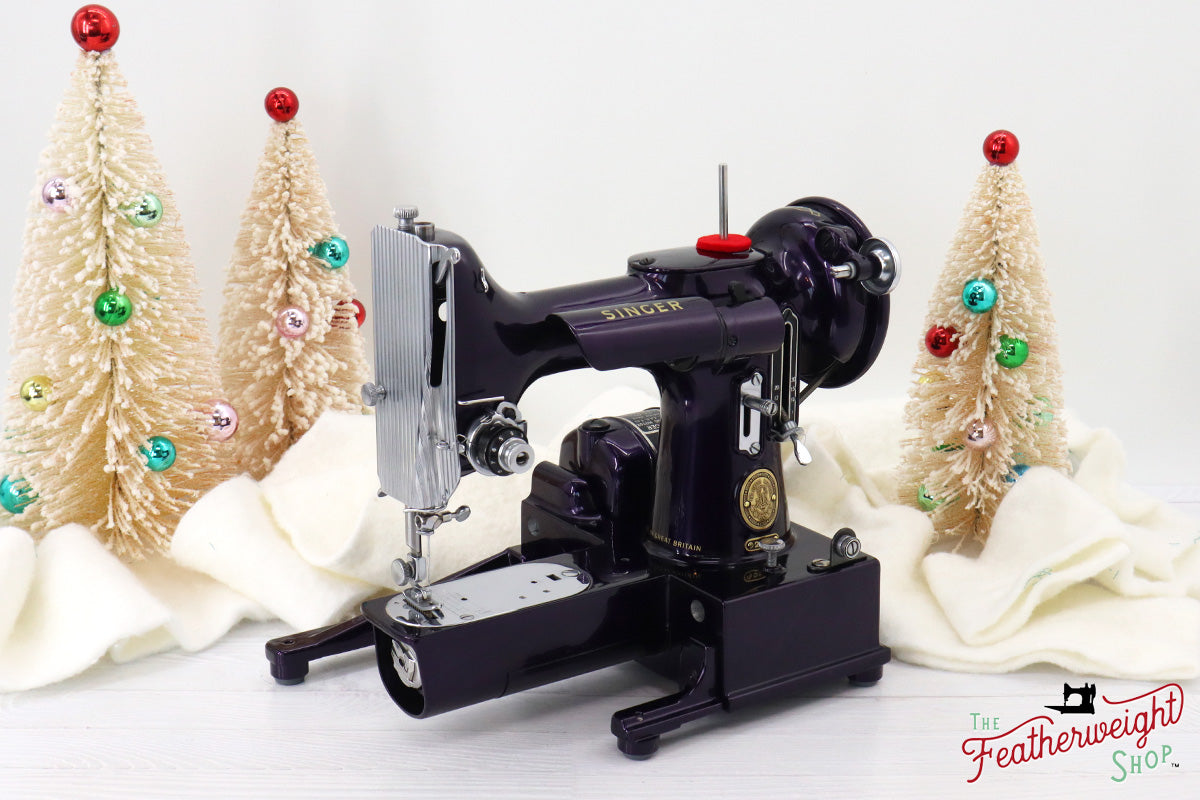 Singer Featherweight 222K - EJ9170** - Fully Restored in Black Iris