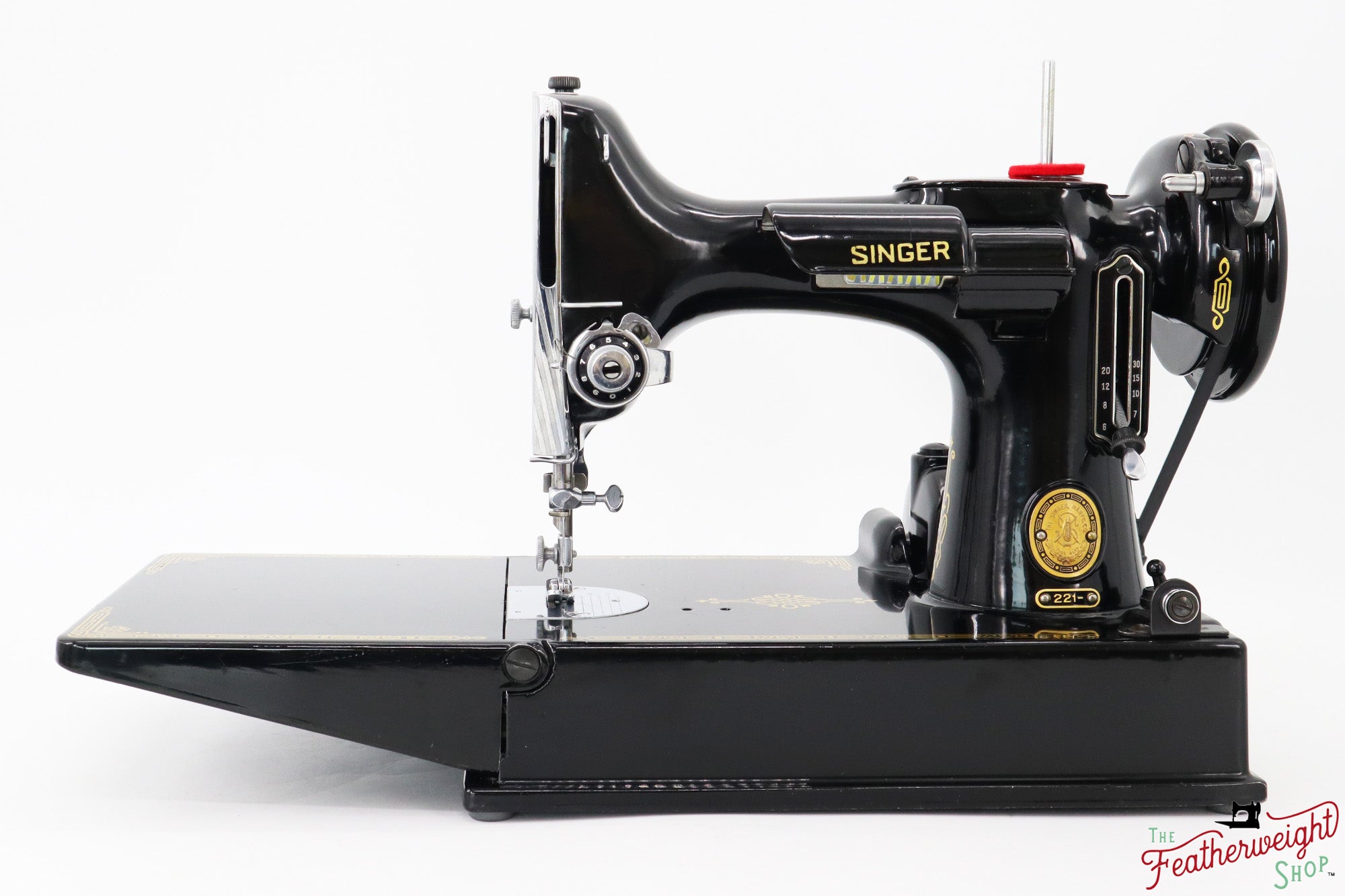 Singer Featherweight 221 Sewing Machine, AL555*** - 1953