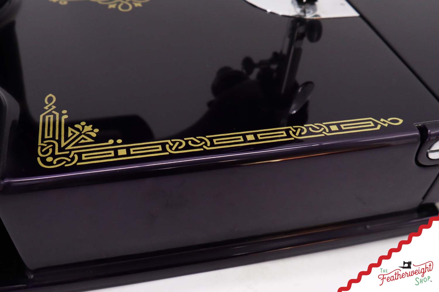 Singer Featherweight 221, AE0607** - Fully Restored in Black Iris