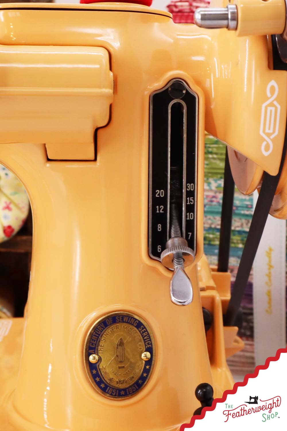 Singer Featherweight 221, Centennial - AK101*** - Fully Restored in Dreamsicle