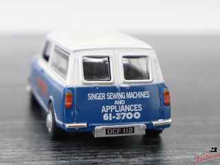 Load image into Gallery viewer, Car, Blue Die-Cast Mini Van - RARE, Singer