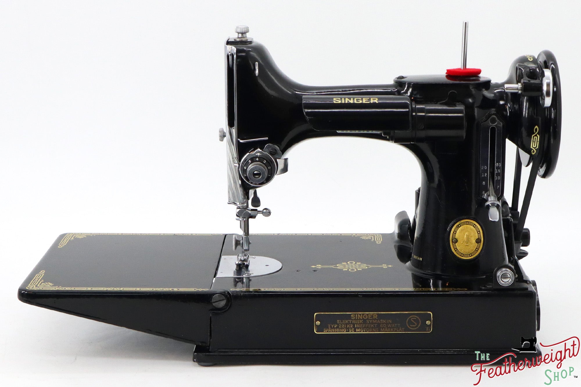 Singer Featherweight Swedish 221K Sewing Machine, EH00554*