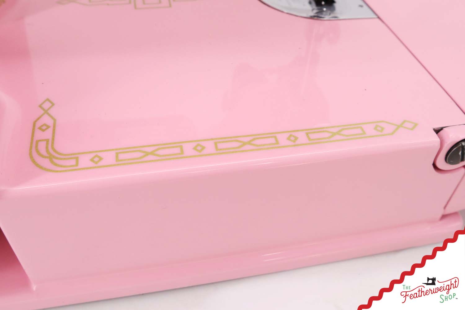 Singer Featherweight 221K, Red 'S', ES2397** - Fully Restored in Rosy Posy Pink