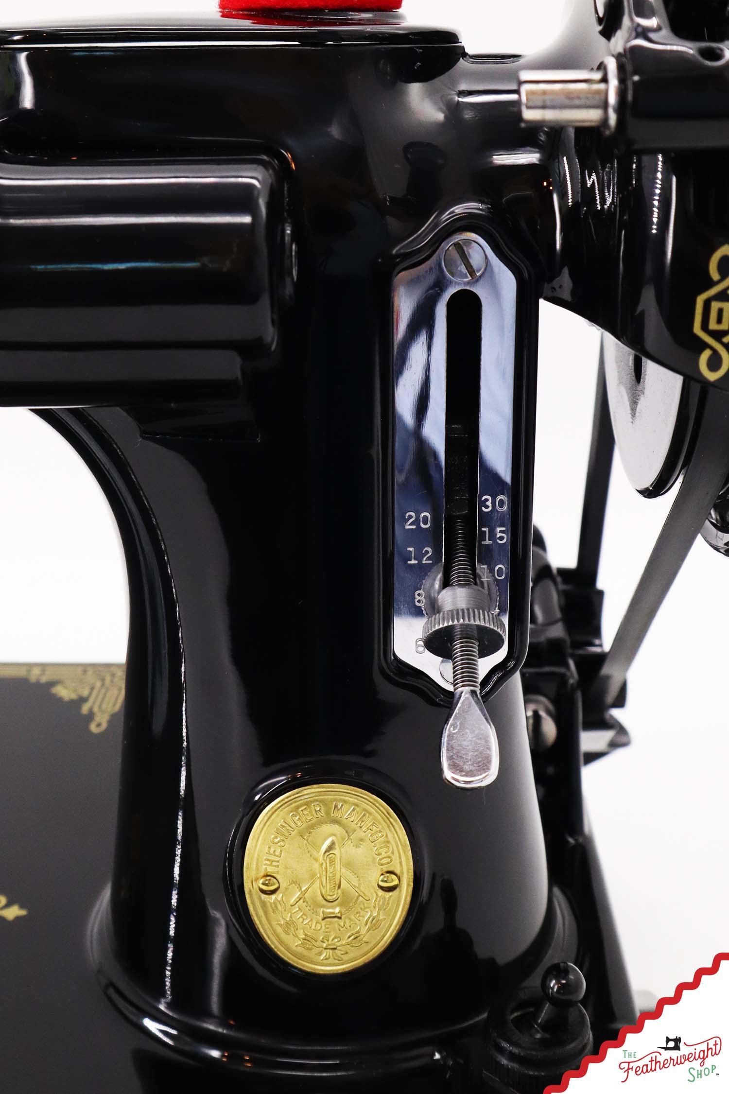 Singer Featherweight 221, "First-Run" 1933 AD5434** - Fully Restored in Gloss Black