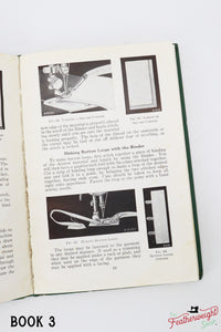 Machine Sewing Book, Singer 1938 (Vintage Original) RARE