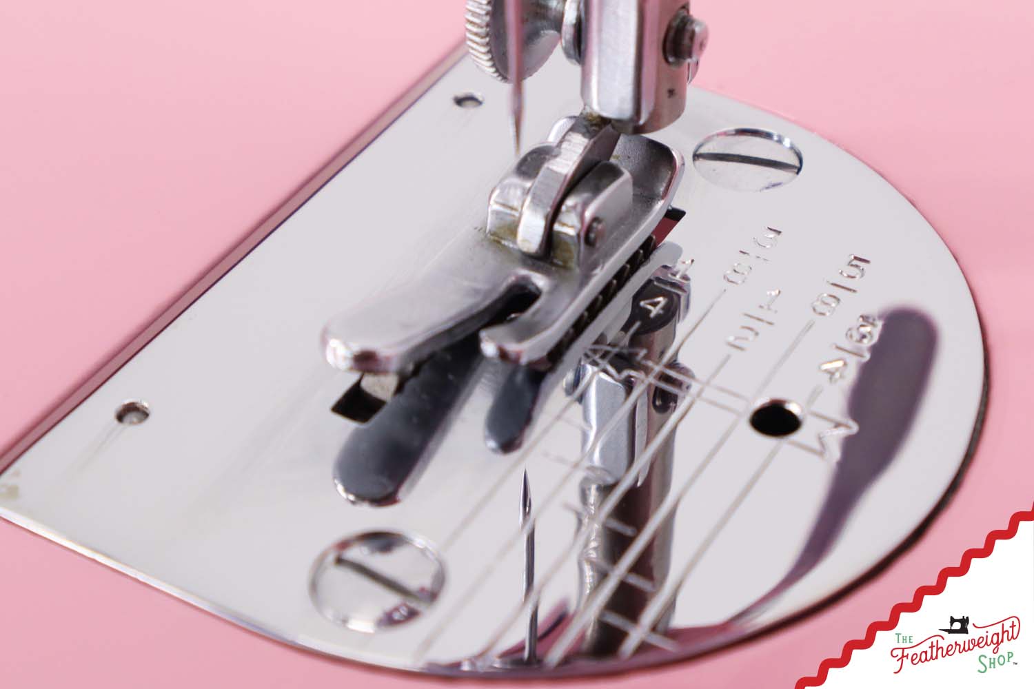 Singer Featherweight 221K, Red 'S', ES2397** - Fully Restored in Rosy Posy Pink