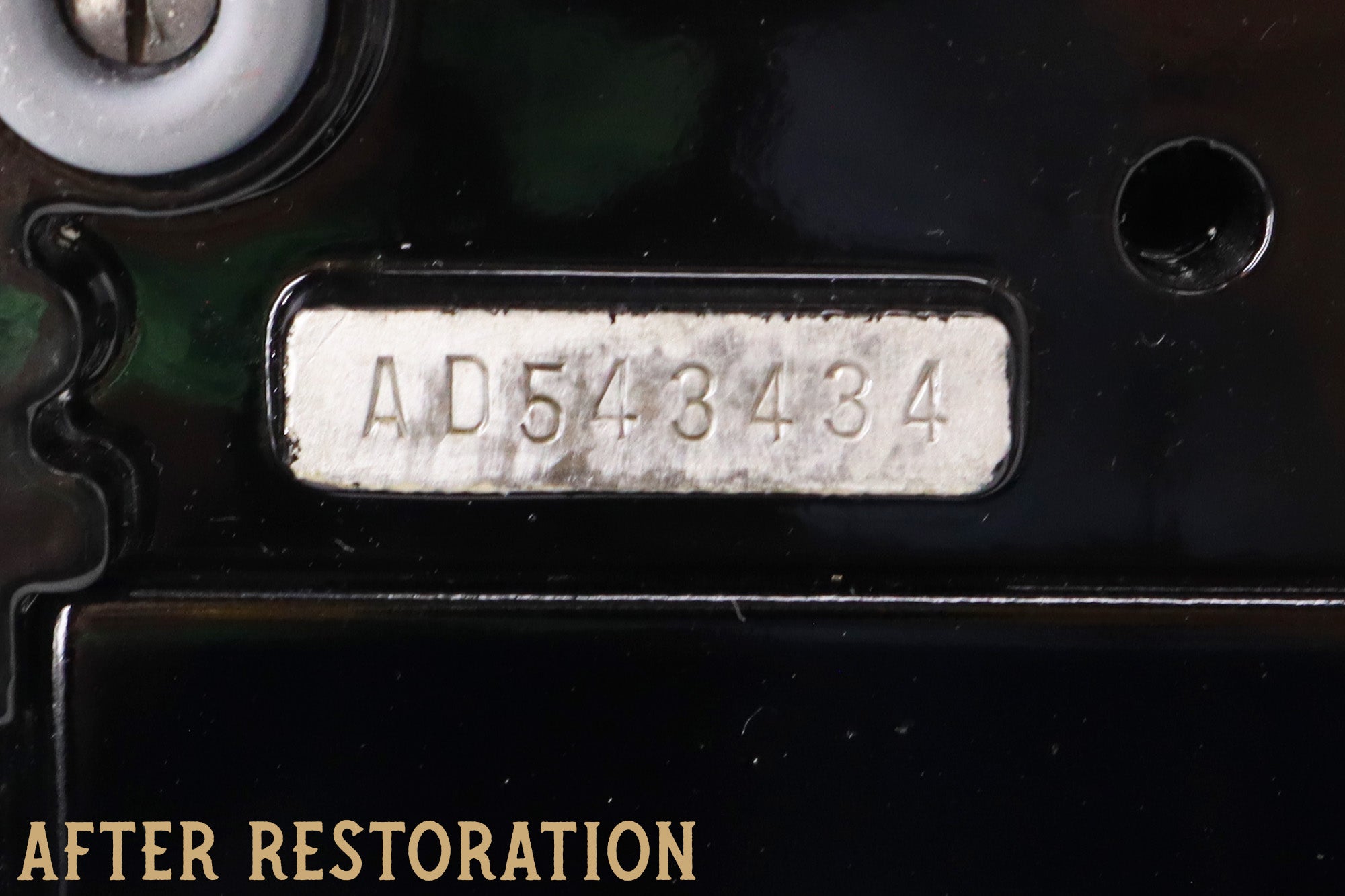 Singer Featherweight 221, "First-Run" 1933 AD5434** - Fully Restored in Gloss Black