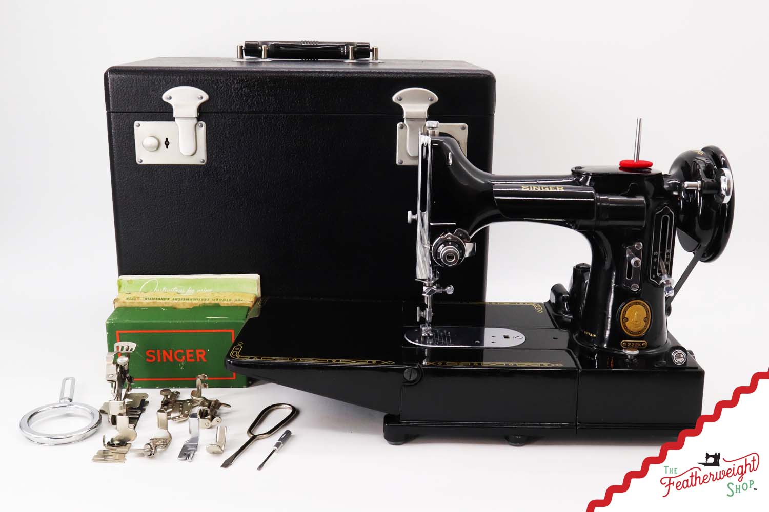 Singer Featherweight 222K Sewing Machine - EJ26949*, 1953