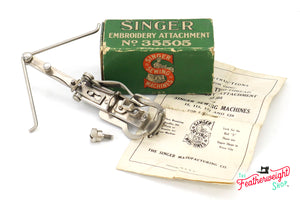 Vintage Singer Two Thread Embroidery Attachment #35505 – The Singer ...