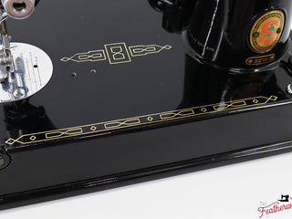 Load image into Gallery viewer, Singer Featherweight 221K Sewing Machine, RED &quot;S&quot; - ES175***