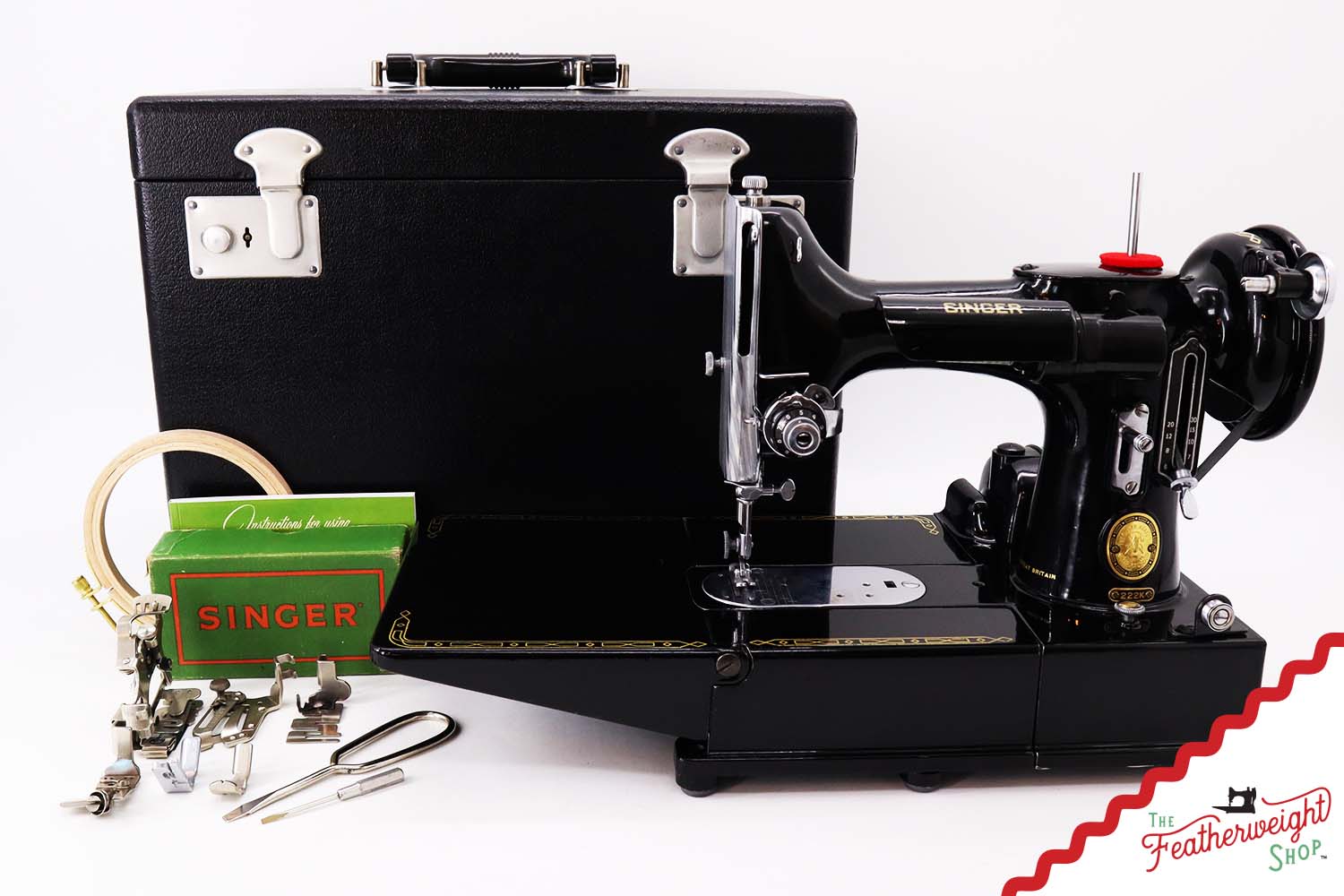 Singer Featherweight 222K Sewing Machine - EJ21193*, 1953 - 193rd Produced!