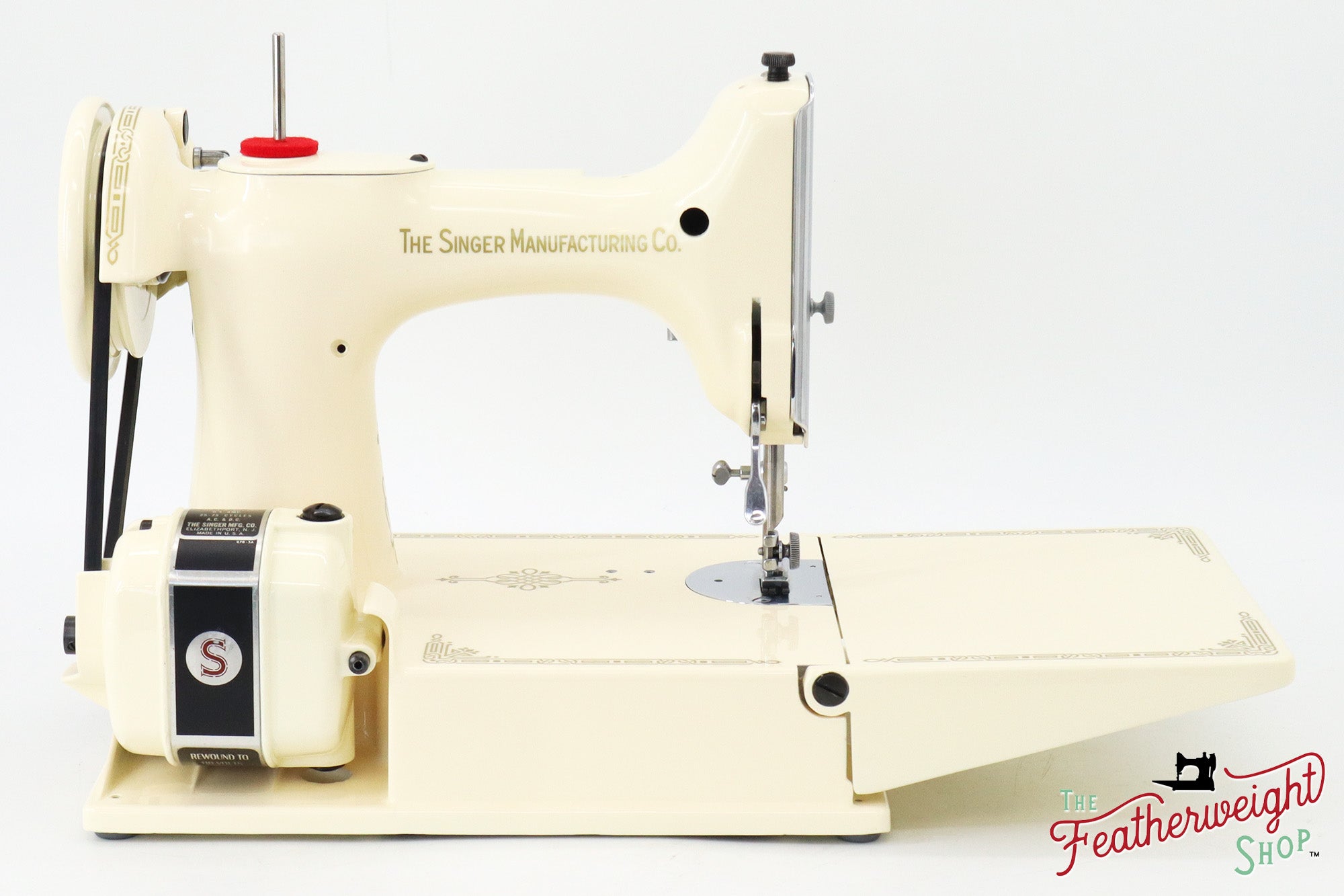 Singer Featherweight 221, Centennial - AK116*** - Fully Restored in Sugar Cookie