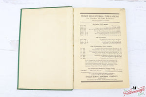 Machine Sewing Book, Singer 1930 (Vintage Original) RARE