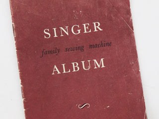 Load image into Gallery viewer, Booklet, Family Sewing Machine Album, Singer (Vintage Original)